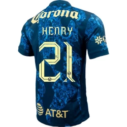 Club América Fußballtrikots 2024-25 Thierry Henry #21 Auswärtstrikot Herren